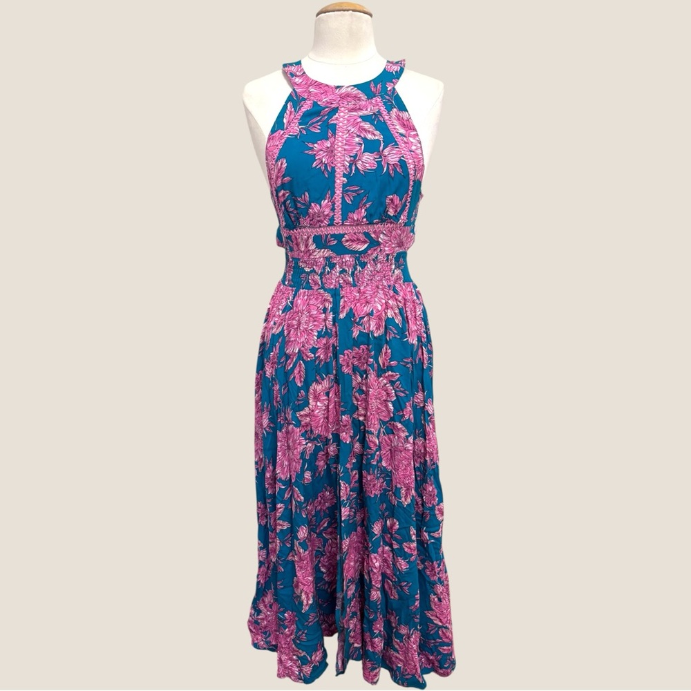 Abel the label rumi floral maxi dress